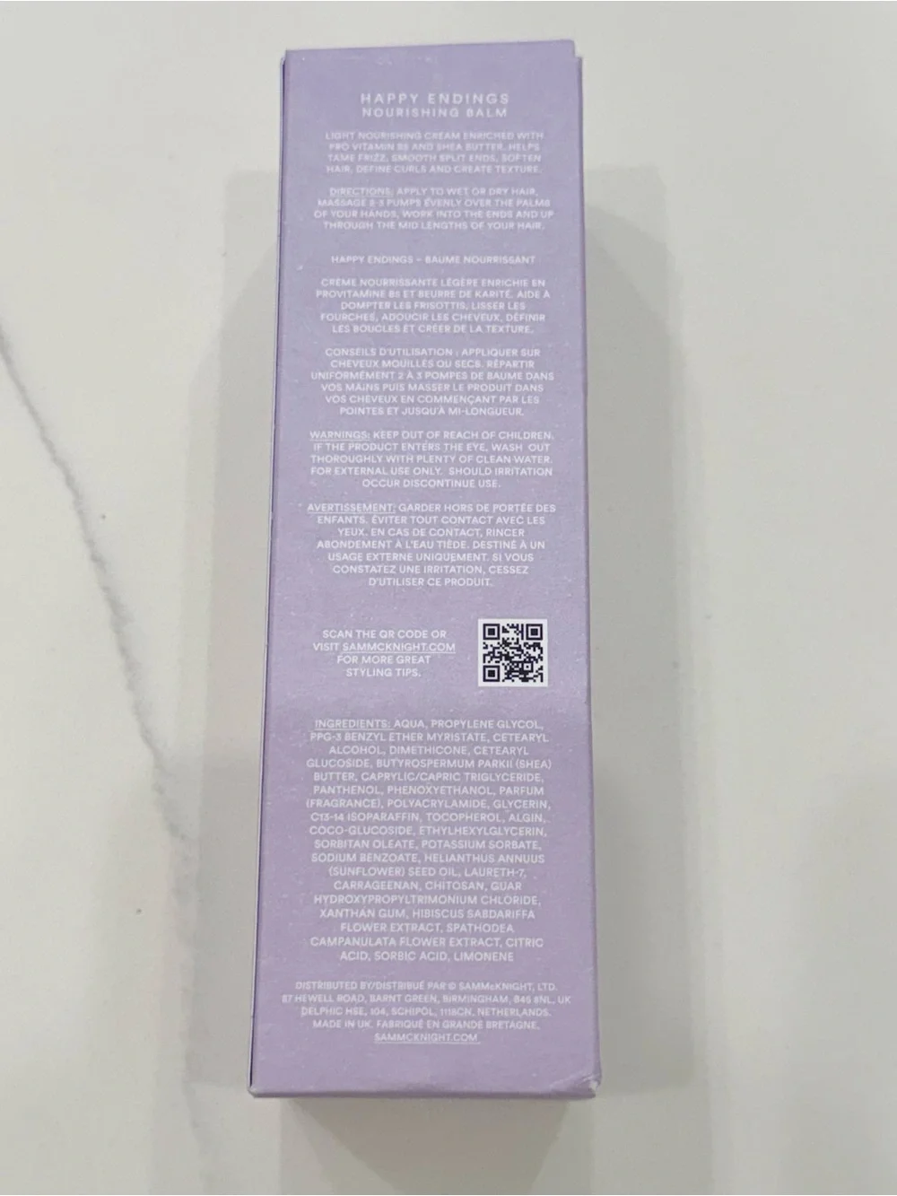 Hair by Sam McKnight Happy Endings Nourishing Balm